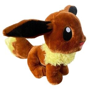 Pokemon Plush Build A Bear Eevee Fox 16” Stuffed Animal Anime Manga